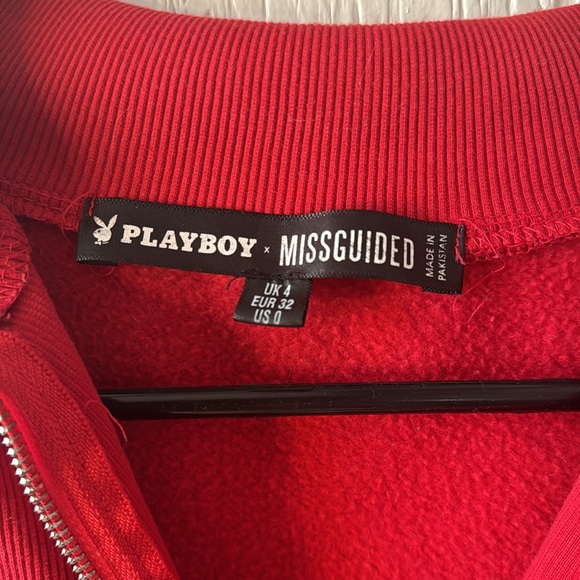 Playboy x Missguided Zip-Up - Picture 4 of 6